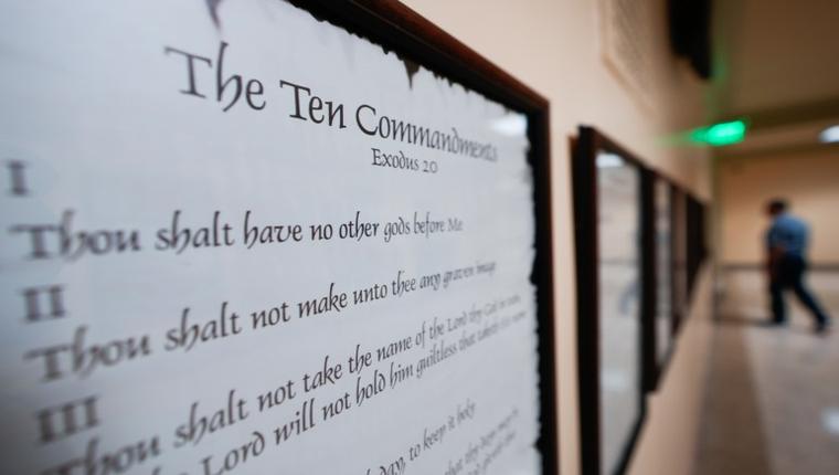 What is Louisiana’s Ten Commandments law and why is it contentious?