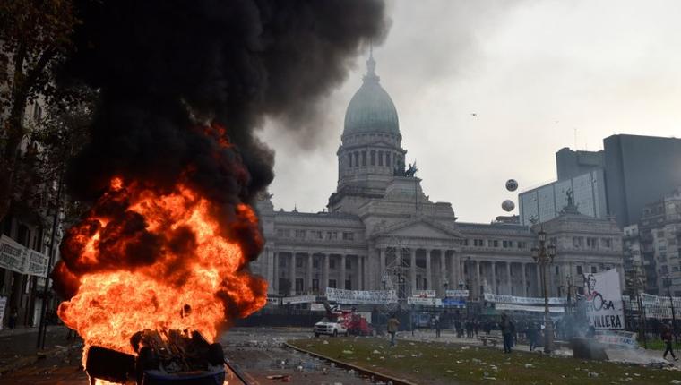 Argentina's Senate Approves Milei's Economic Reforms Amid Protests