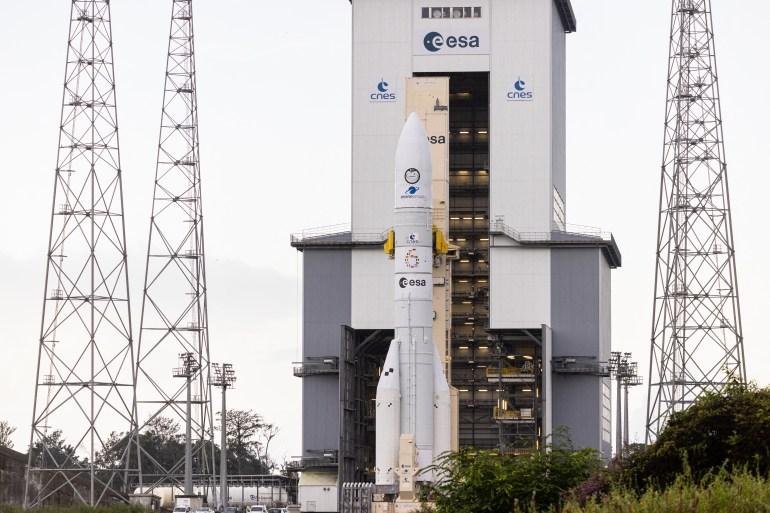 Europe’s Ariane 6 readies for launch from Kourou Spaceport