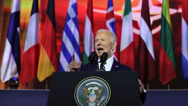 Biden's Pledge to Support Ukraine at NATO Summit