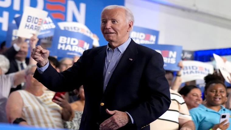 Defiant Biden reiterates intention to stay in presidential race during TV interview