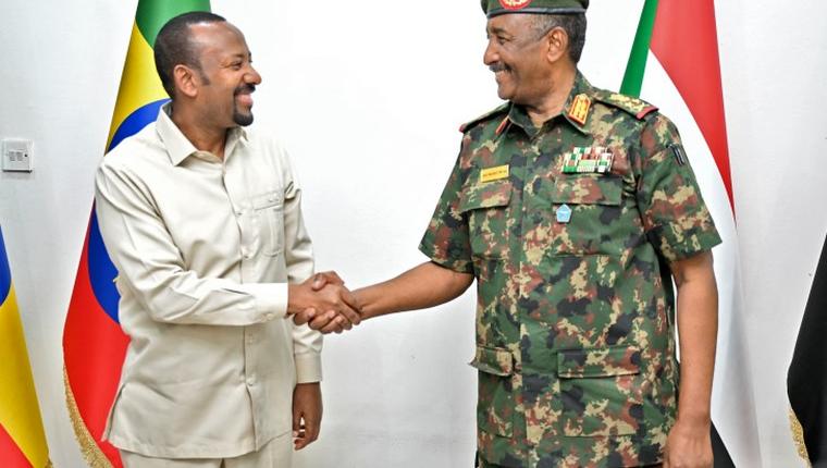 Ethiopian PM meets Sudan army chief in push for ‘peace and security’