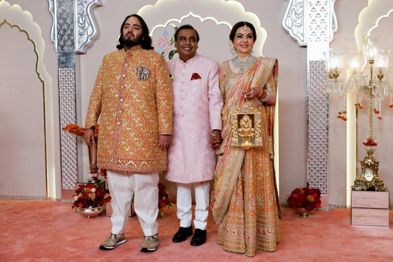 Lavish Wedding Ceremony of Indian Billionaire Ambani’s Son