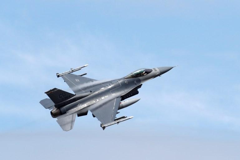 NATO allies transfer F-16s to Ukraine amid US summit