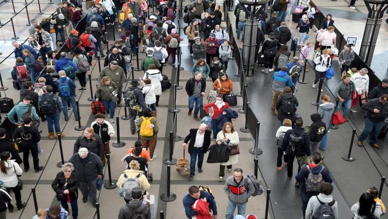 Record Number of Travelers Pass Through US Security