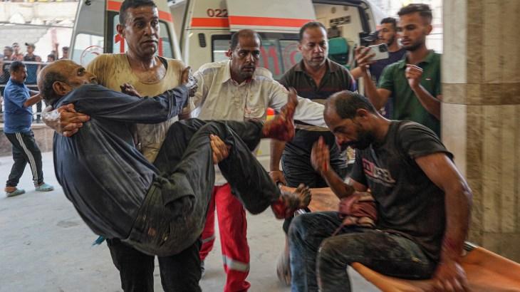 Israel bombs Gaza school, killing 30 Palestinians as truce talks continue