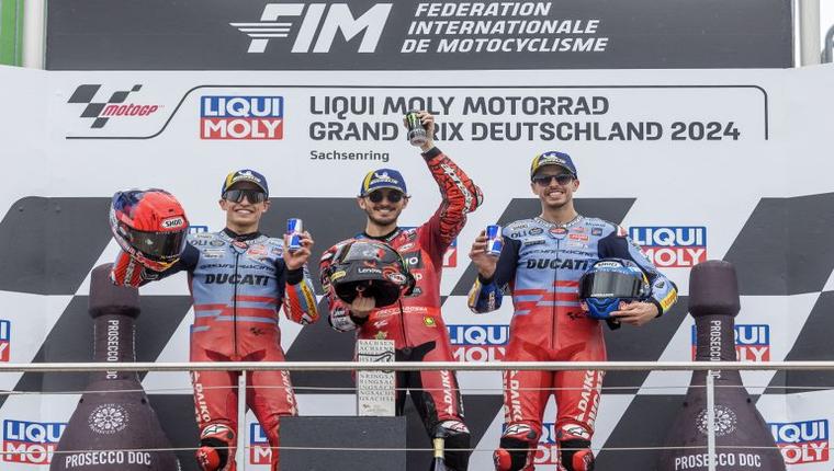 German MotoGP: Francesco Bagnaia Secures Victory and Championship Lead