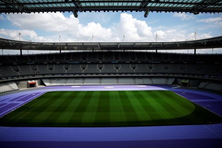 The Paris 2024 Olympic and Paralympic Games' athletics track